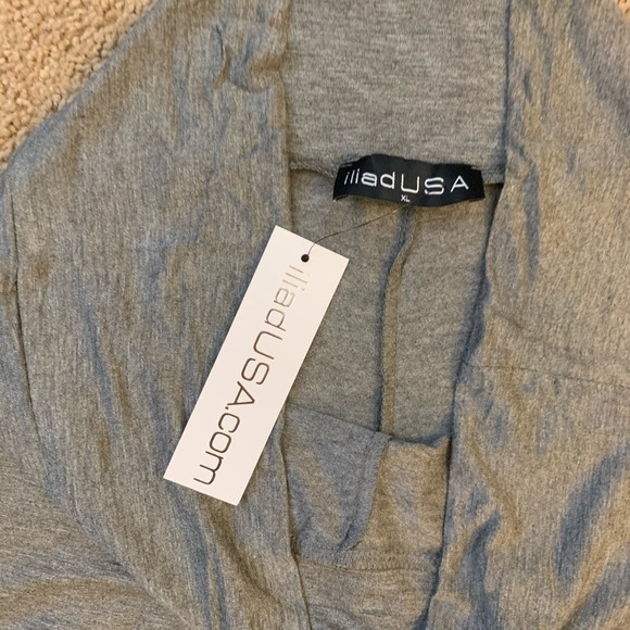 ❤️LAST NEW XL Charcoal Gray Palazzo Pants - Picture 7 of 7